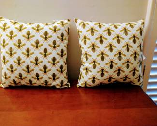 Bee Motif Pillows