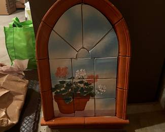 Mixed media art. Clay,oil  $250