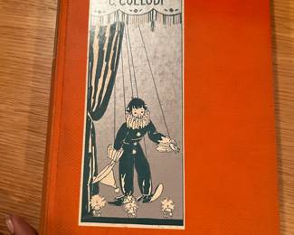 Vintage "Pinocchio the Story of a Puppet" Hard Cover Book by C. Collodi, $12