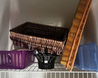 Wicker baskets