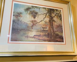 Signed Robert Rucker print