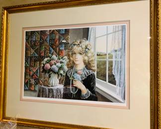 large signed Patti Banister print "Pride and Joy"