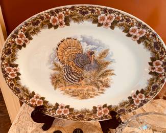 large Turkey Platter by Churchill--perfect