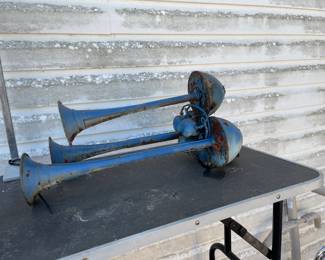 vintage set of air horns