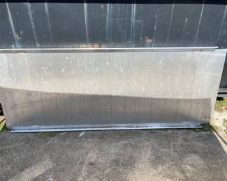 aluminum wheelchair ramp, low riser.