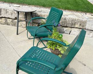 ANTIQUE PATIO ROCKERS