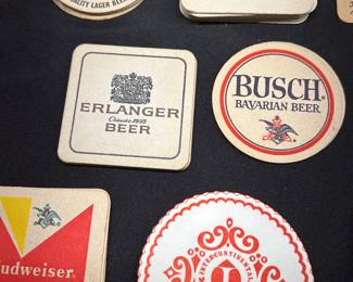 VINTAGE BEER COASTERS