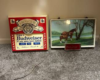 BUDWEISER SIGNS
