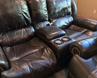 MEDIA ROOM RECLINERS - SET OF 2