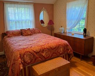 Queen Size Bed with MCM Headboard