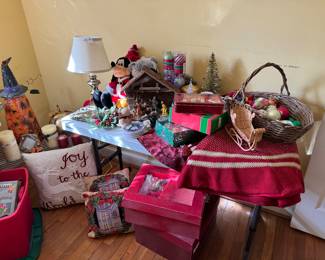 Collection of XMas & Holiday Decorations