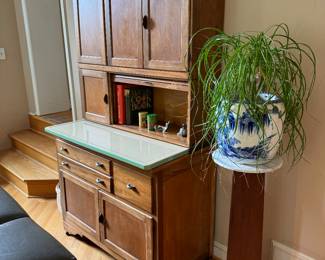 Antique Hoosier Cabinet with Flour Sifter