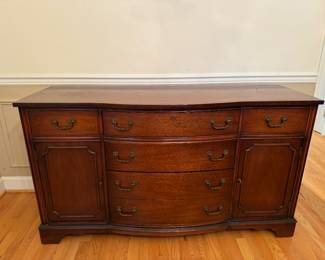 Basset 5 Drawer / 2 Door Sideboard (58"W x 19-1/2"D x 33"H)