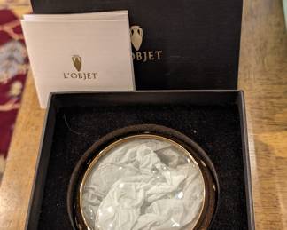 Nieman Marcus L'Objet Blue Swarovski Star magnifying glass