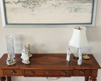 Lexington entry Table with Original Oil