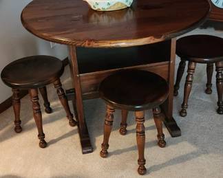 Vintage Ethan Allen pub table