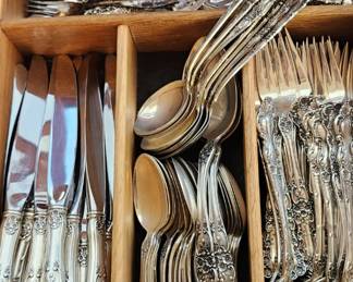 Sterling silver flatwear