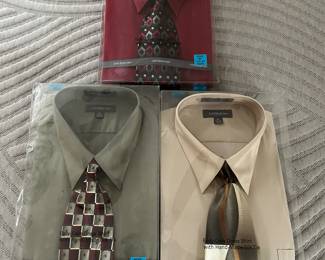 Boxed dress shirts. Perfect for gifting.