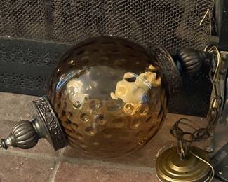 Mid - Century hanging lamp.