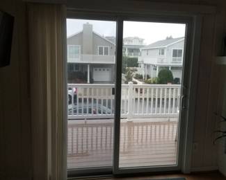 Sliding glass doors