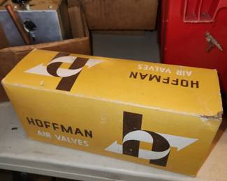 Hoffman No. A1 air valves, several, new in box