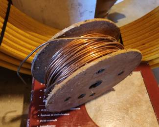 roll of copper tubing