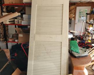 Paid of Interior louvered doors