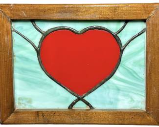 Framed Stained Glass Decor