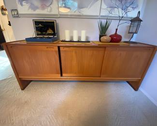 Skovby Danish Mid Century Modern Teak Sideboard