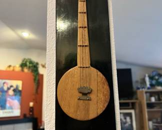 Wall Hanging of Thai Wolgum Instrument