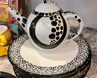 Dalmatian Themed Teapot