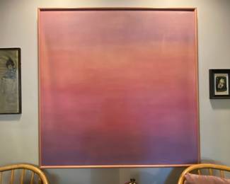 Pink/Purple Contemporary Painting 