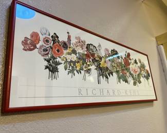 Framed Floral Print - Richard Kehl