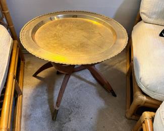 Mid Century Asian Tray Table