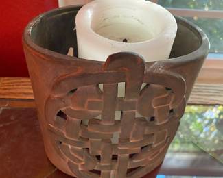 Celtic Design Candle Holder