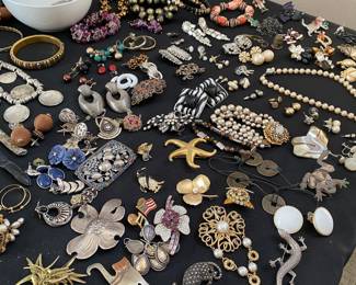 Assortment of Costume Jewelry