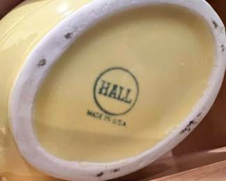 Hall Yellow Aladdin Tea Pot - Made in USA