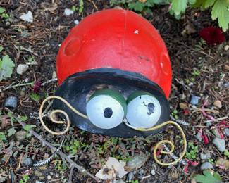 Lady Bug Outdoor Decor