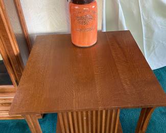 Tom's Price Mission Style Cherry Wood Occasional Table