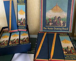 Vintage Drawing Pencils, Box