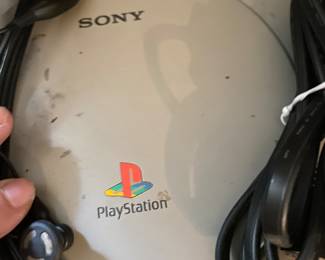 Sony Playstation with Controllers