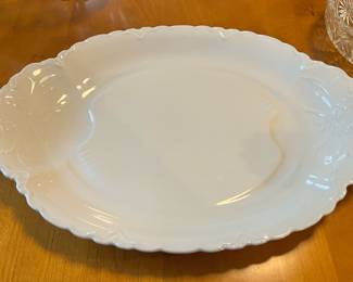 Habsburg China Oval Serving Platter