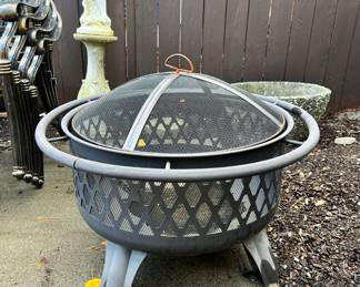 Outdoor Above Ground Fire Pit