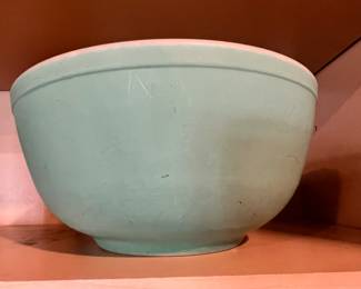 Green PYREX Mixing Bowl
