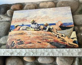 On the Beach Print by Winslow