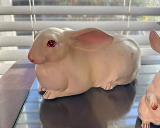 Lefton Bunny Planter - H3585