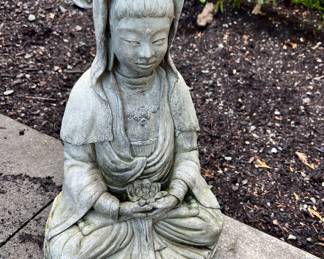 Quan Yin - Female Buddha Concrete Statue