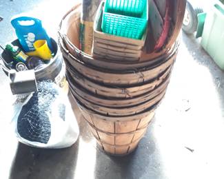 Tall bushel baskets 
