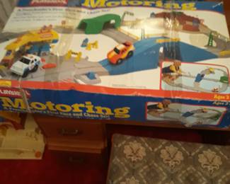 Playschool motoring race track