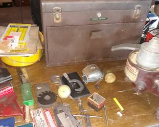 Tool & Die cabinet and variety of related tools